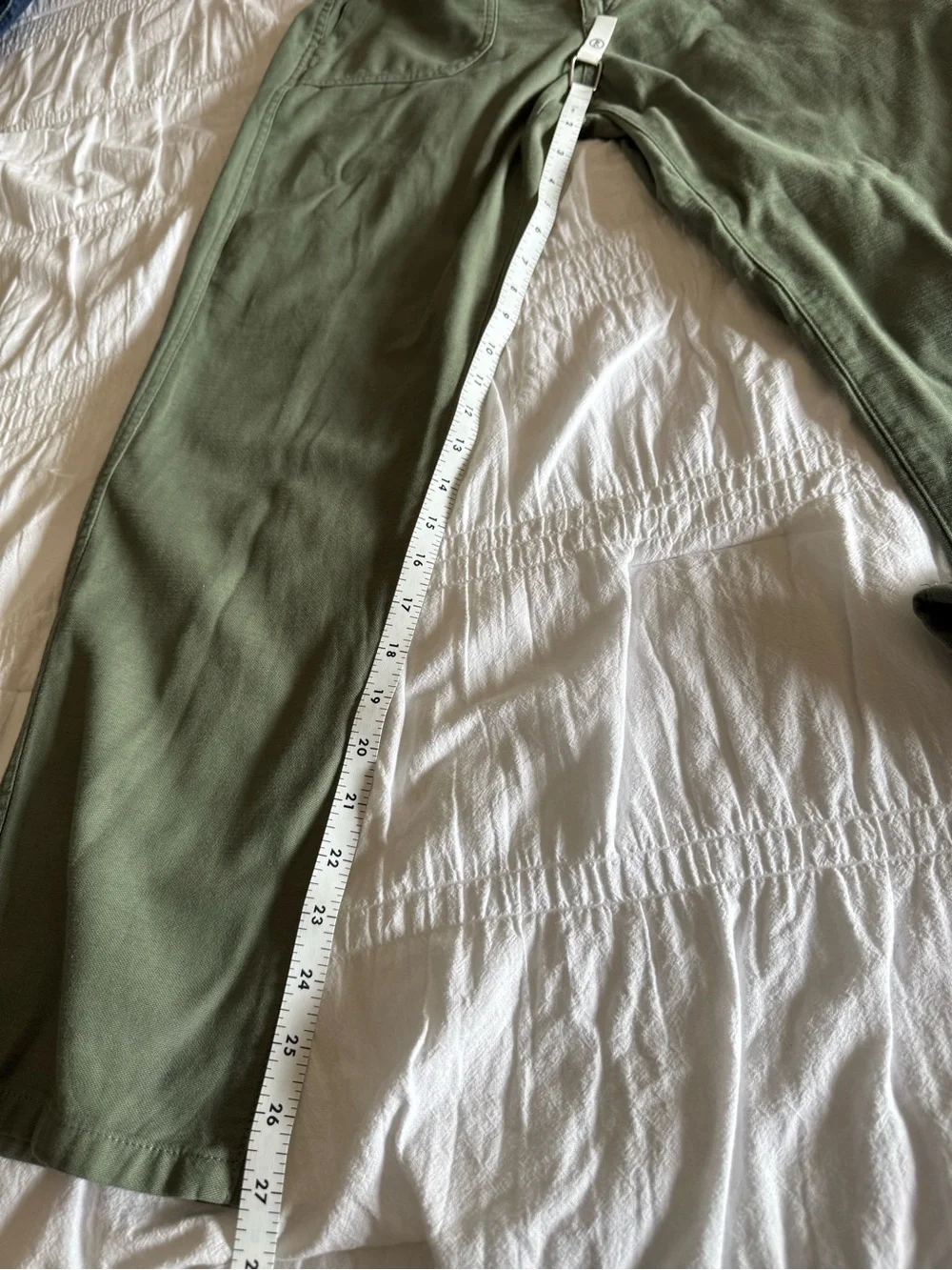 J. Crew Women’s  Olive Drawstring Cargo Pants Size Small
